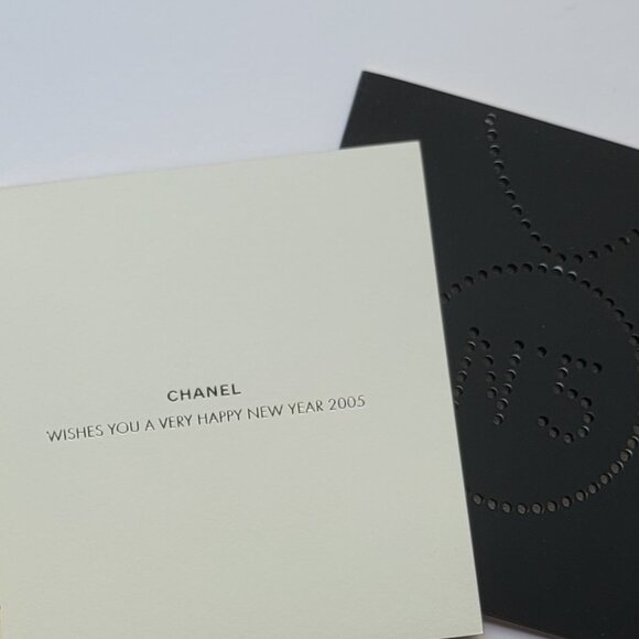 CHANEL New Year greeting cards, includes 2 cards (frame suggestion not included) - Picture 5 of 8